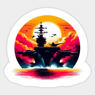 Aircraft Carrier Sticker